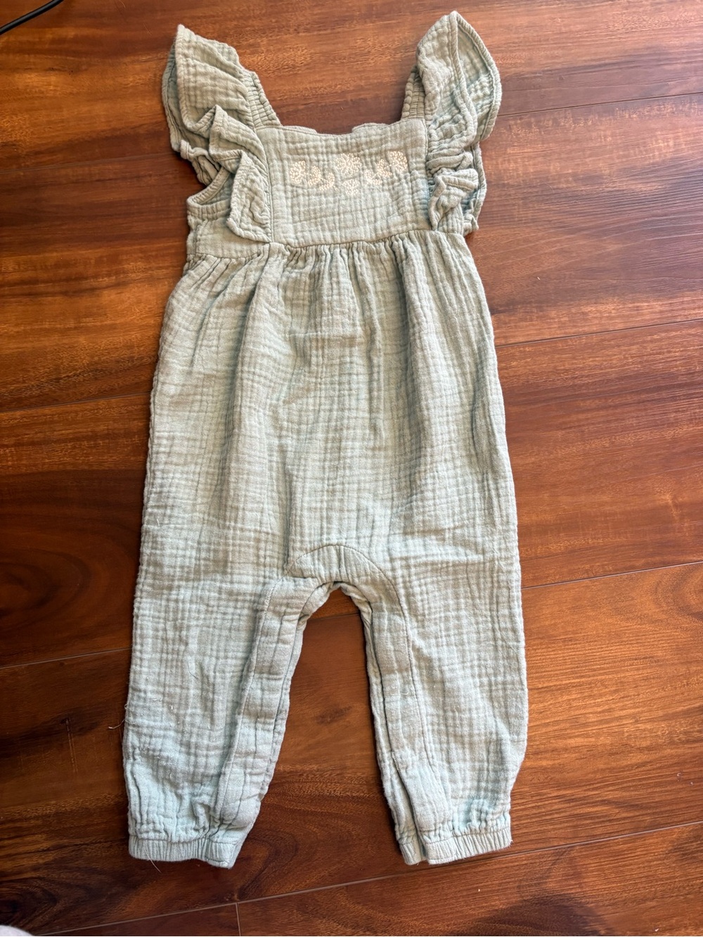 Baby Girl Muslin Romper
